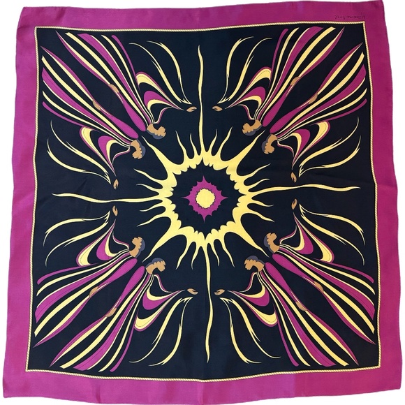 Maxine Noel Silk Scarf • Oscardo 31” Square - Indigenous Canadian  Art 🇨🇦 - Picture 3 of 8